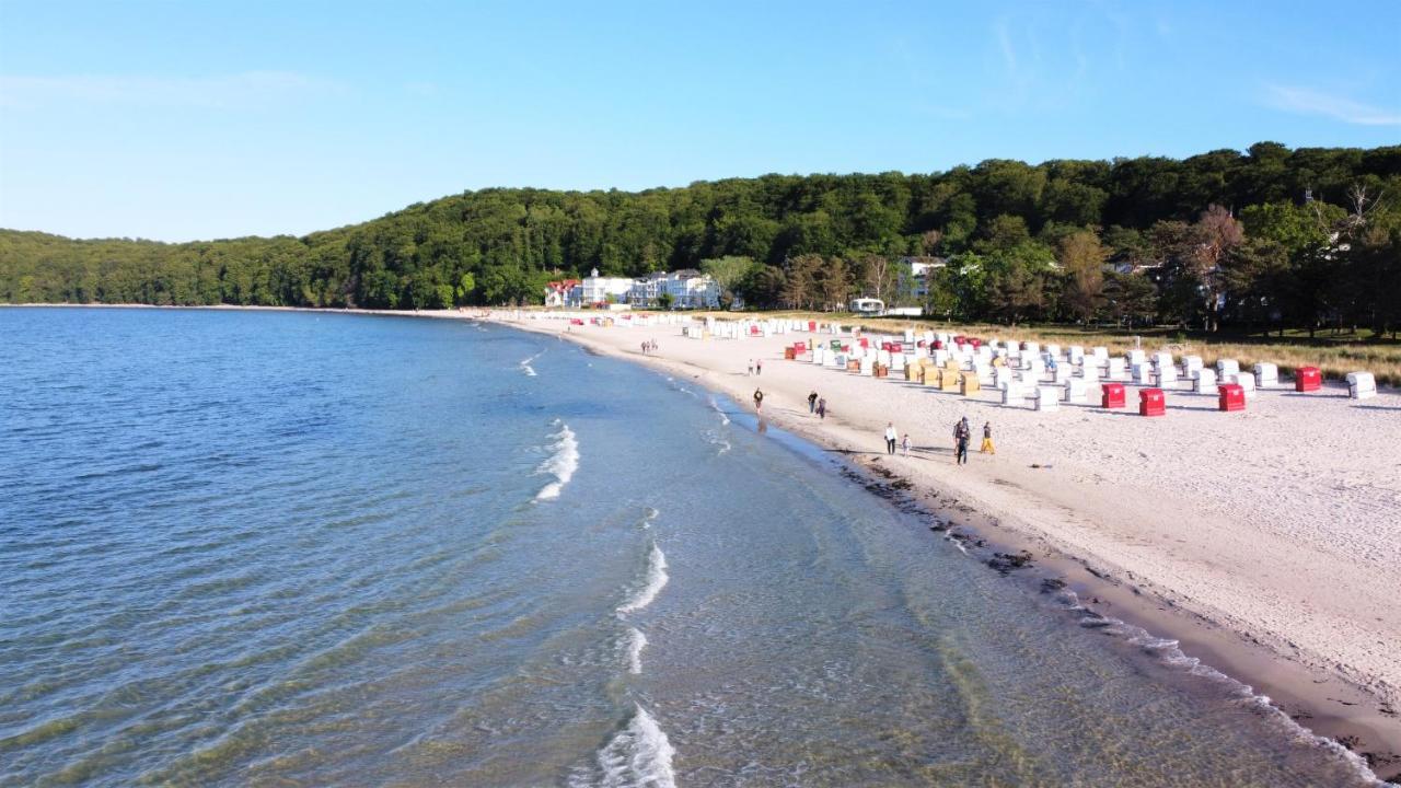 Villa Fabiola in Strandnähe Binz Exteriör bild