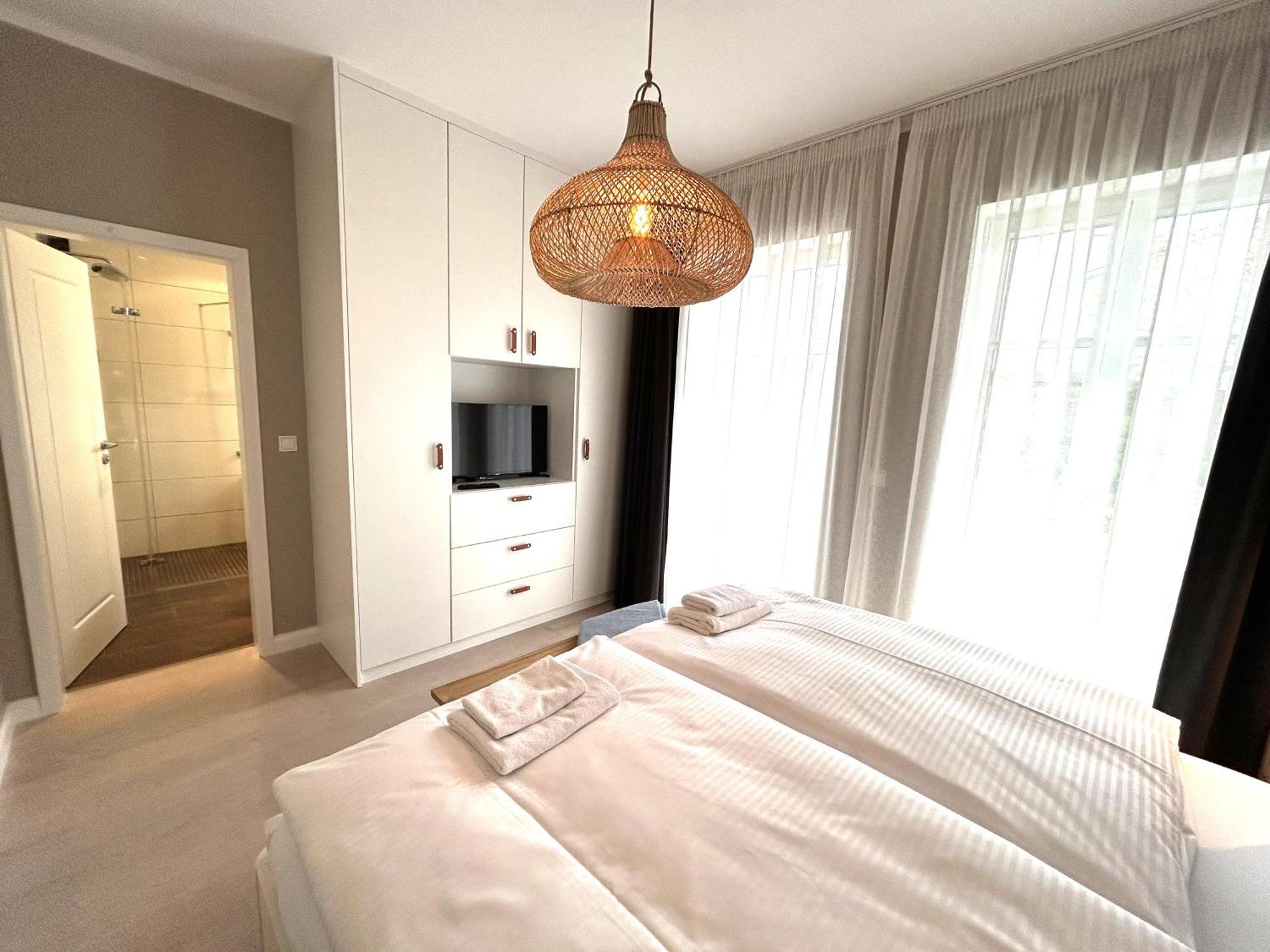 Villa Fabiola in Strandnähe Binz Exteriör bild
